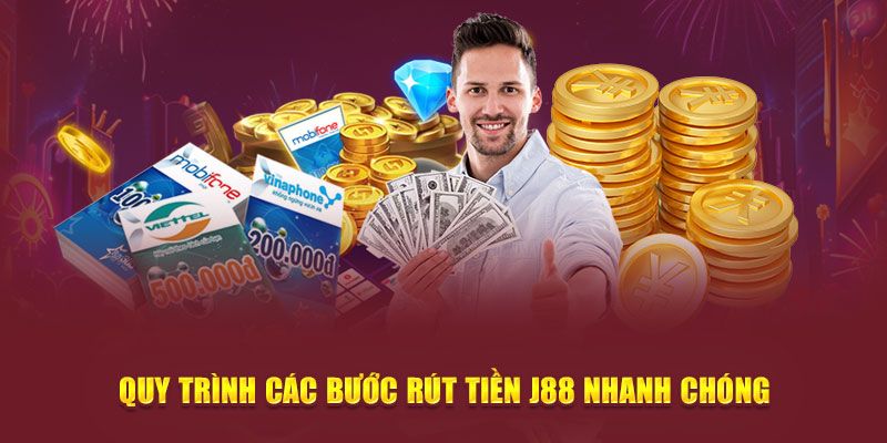 Liên kết tài khoản ngân hàng rút tiền J88 chuẩn xác