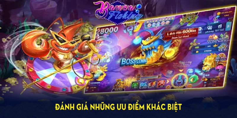 Đánh giá những ưu điểm khác biệt trong Bắn Cá Fish Hunter